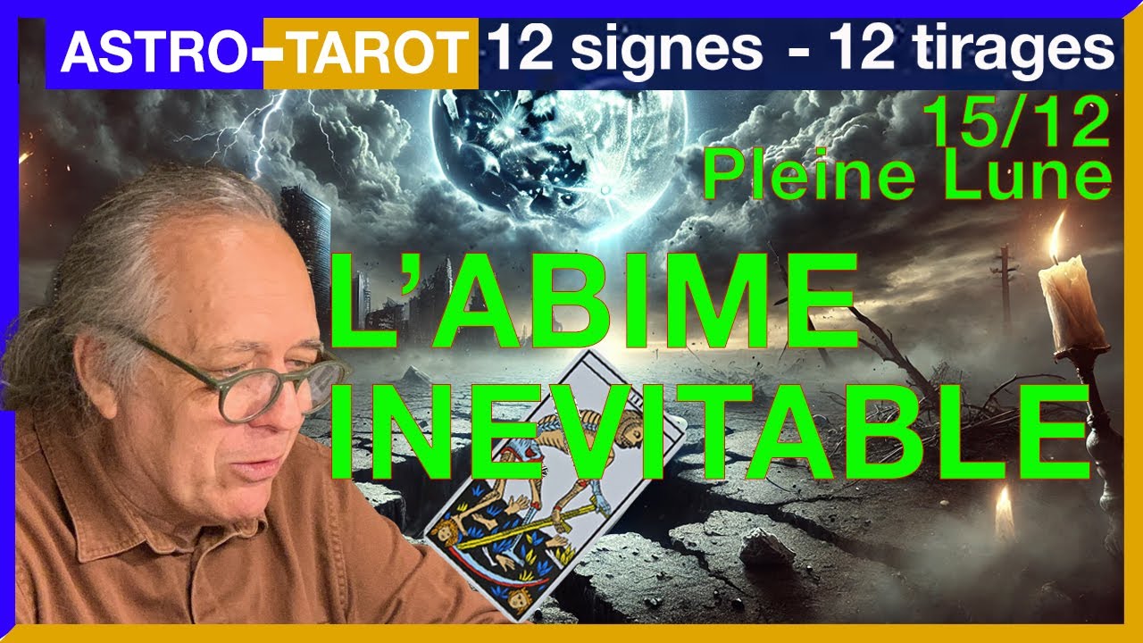 Astro-Tarot :  Derrière une Pleine Lune compliquée, une nuit de vérité et d’espoir caché.