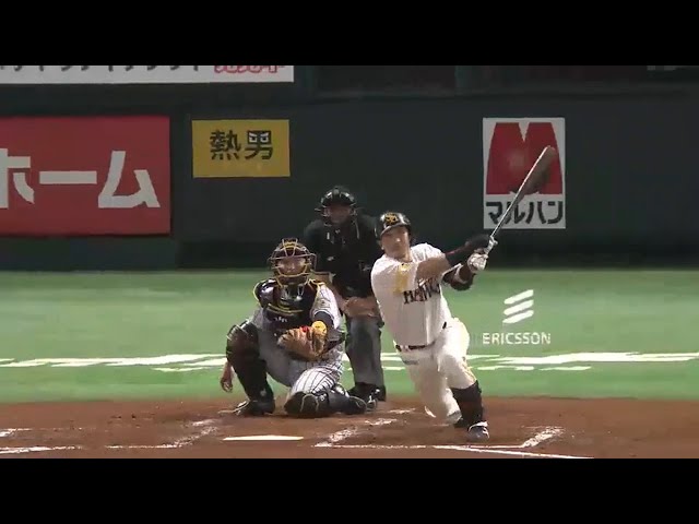 【5回裏】反撃の狼煙の一発!! ホークス・松田 2試合連続の15号ソロホームラン!! 2015/6/10 H-T