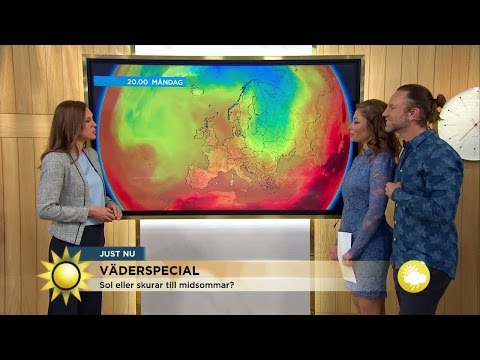 Så blir sommarvädret: "Åska på väg" - Nyhetsmorgon (TV4)