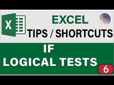IF Logical Tests in Excel 2020, Tips And Tricks for Excel Users, [ Ms Excel Function Tutorial 2020 ] Video