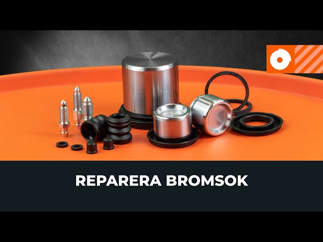 Se vår videoguide om felsökning för Bromsok rep. sats PEUGEOT