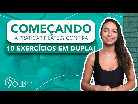 10 exercícios de Pilates em dupla - Nível INICIANTE