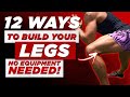 12 Walking Lunge Variations | BJ Gaddour Legs Lower Body Workout Home Fitness Gym Exercises