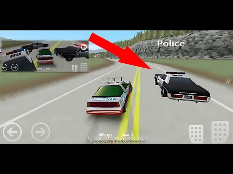 Test Driver Demolition Derby 2, Kitt Retro | Police Car Demoltion Android Gameplay