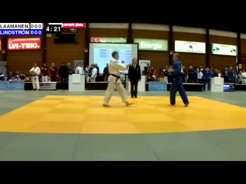 Judon SM 2014: M-73: LAAMANEN - LINDSTRÖM