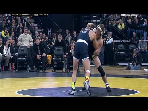 Big Ten Rewind: 2013 Wrestling - 165 LBs - Penn State's David Taylor vs. Iowa's Nick Moore