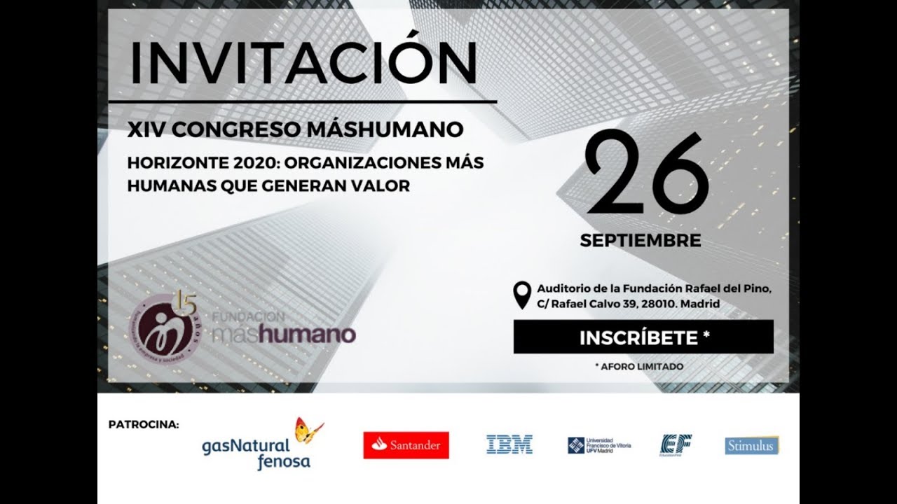 02/08/2017.XIV Congreso máshumano 2017