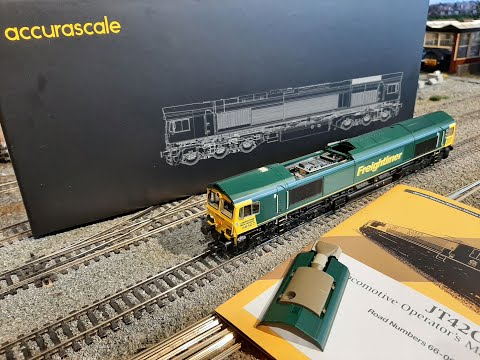 IT'S ARRIVED .. NEW ACCURASCALE CLASS 66507 SOUND In Freightliner  .. UNBOXING .. Just INCREDIBLE ..