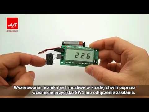 AVT1810 - Uniwersalny licznik z wyświetlaczem LCD