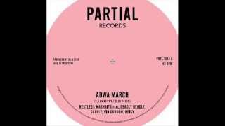 Restless Mashaits - Adwa March - Partial Records 7" PRTL7014