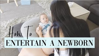 HOW TO ENTERTAIN A NEWBORN BABY | 0-3 Months