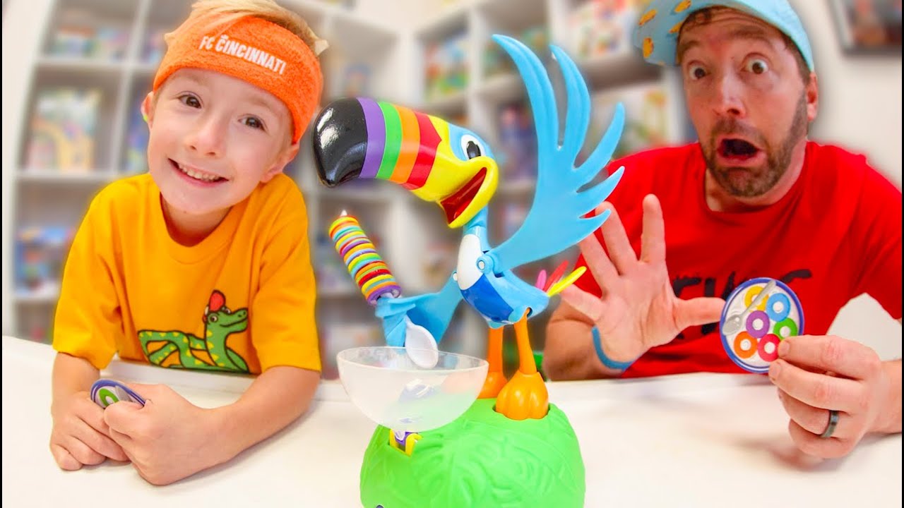 Father & Son PLAY FROOT LOOPS FRENZY!