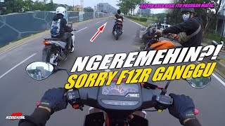 F1ZR, KTM 390cc MENGGANGGU KEBAHAGIAAN PASUKAN MATIC - F1ZR 2002 #koovlog 263