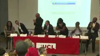 Why isn't my professor black? UCL panel discussion