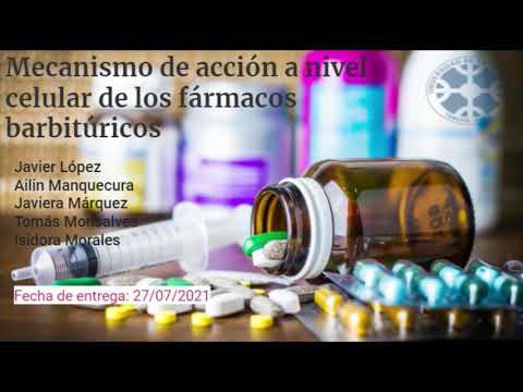 Mecanismo de acción a nivel celular de los fármacos barbitúricos