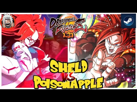 DBFZ PoisonApple vs SHELD - Asian Style - Ver 1.31