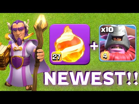 New Fireball Throwers Army is the Best for Current Legends League Meta in Clash of Clans 💥