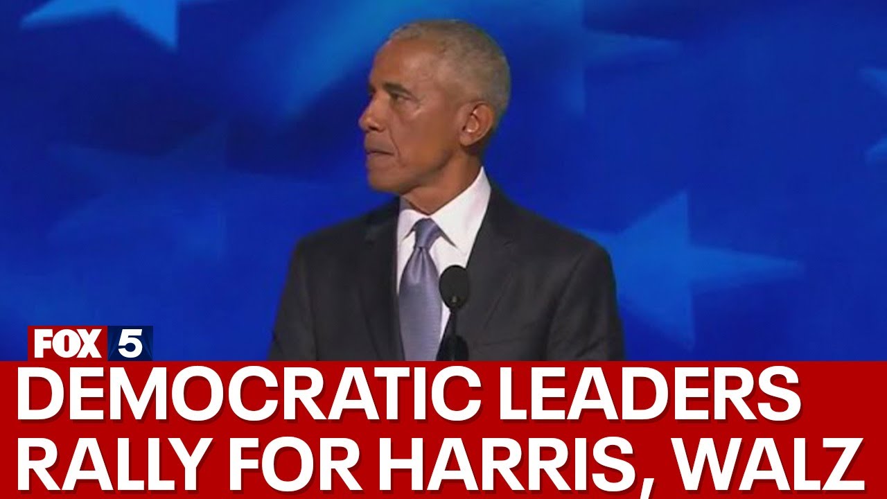 DNC Day 2: Obamas, Democratic leaders rally for Harris, Walz