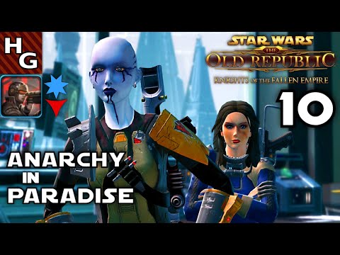 SWTOR KotFE ► Ch.10: Anarchy in Paradise ► Imperial Agent [Female]