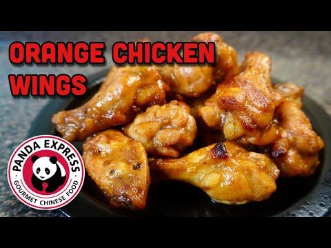 Spicy Orange Chicken Wings Recipe // Copycat Panda Express Orange Chicken Wings in the Oven