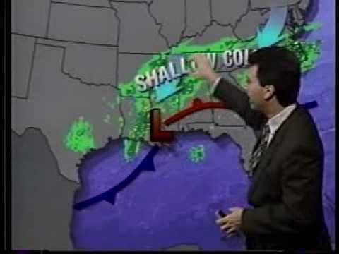 Weather Channel Ice Storm Coverage  February 11, 1994