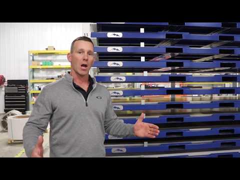 Sheet Metal Storage  Rack Review - Does it work and Should you buy one?