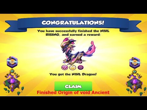 Have you got Nihl Dragon | Hatched Solum Dragon-Dragon Mania Legends | Origin of void Ancient | DML