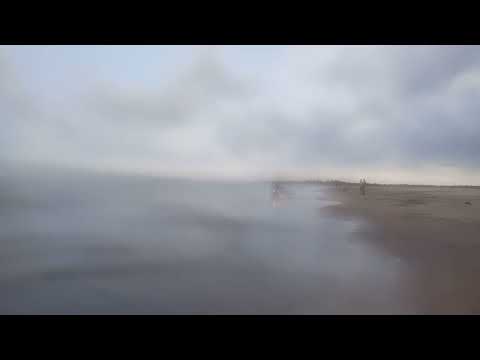 at Beach Chilling Time