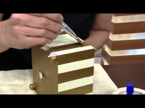 Mulher.com 24/07/2014 Vera Lucia Francisco - Caixa surpresa MDF Parte 1/2