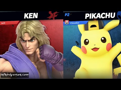 Super Smash Bros. Ultimate - Jett (Ken) vs. Cloudee (Pikachu)