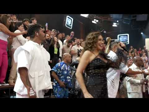 Olodum Canta "Faraó Divindade do Egito" no Altas Horas 🎶✨ Celebração dos 40 Anos do Axé! #Axé40Anos