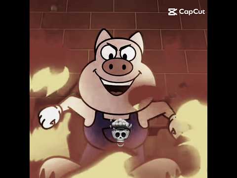 The WOLF is NOT a MONSTER... (Three Little Pigs Animation) | skull edit 💀