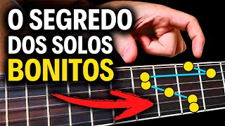 Repouse NESSAS NOTAS quando estiver SOLANDO no violão (e veja a MÁGICA acontecer)