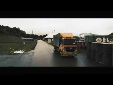 NATURE ONE "red dancing flames" 2016 / Der Aufbau