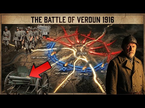 WW1 History – Verdun 1916: Germany’s Plan to “Bleed France White”