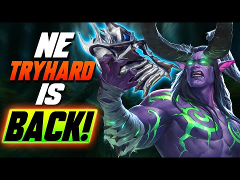 Night Elf Tryhard is back! - WC3 - Grubby