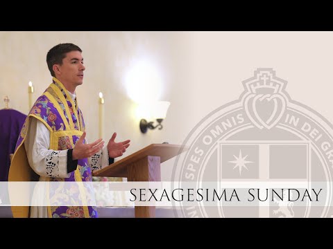 Sermon - The Parable of the Sower - Fr. Brooks - Sexagesima Sunday