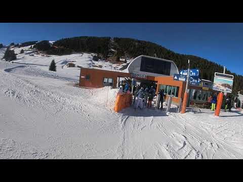 Alpe di Siusi ski, slopes no 9 - 14, Laurin - Panorama, Italy