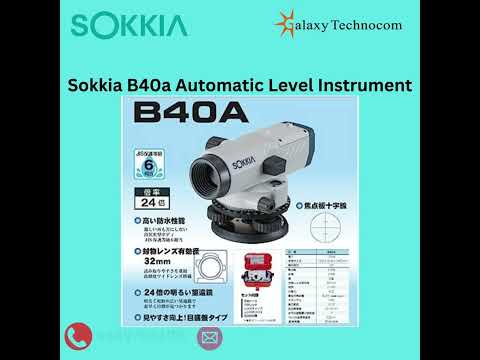 Sokkia B40a Automatic Level Instrument