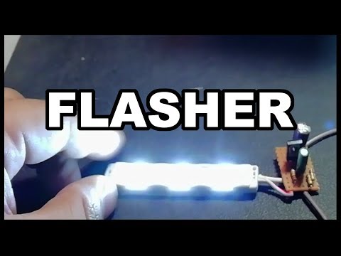 How to make 12v led flasher