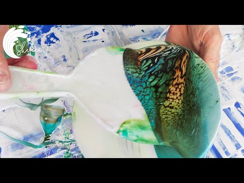 83.Sheleeart - Third time lucky! Watch how I save this pouring session with a last minute decision