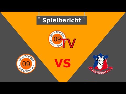 Spielbericht SV 09 Stassfurt - SV Förderstedt