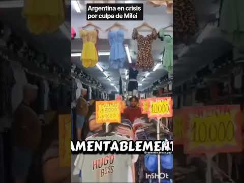 En la Córdoba libertaria no se vende nada, el país en crisis por culpa de Milei
