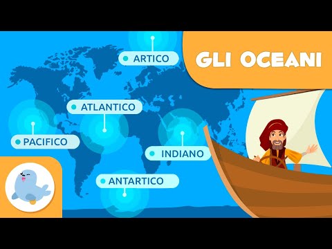 Gli OCEANI per bambini - Geografia per bambini