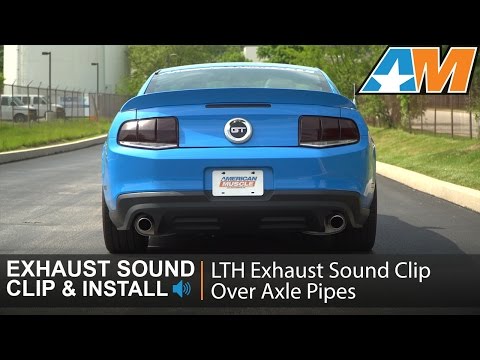 2011-2014 Mustang LTH Exhaust Sound Clip Over Axle Pipes (GT & GT500) Review & Install