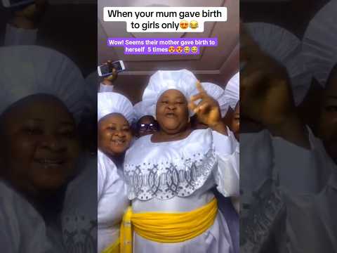 Wow! Seems their mother gave birth to herself 5 times😍😍😂😂