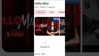 Hello Mini 3 Trailer Review | MX Player Original #shorts