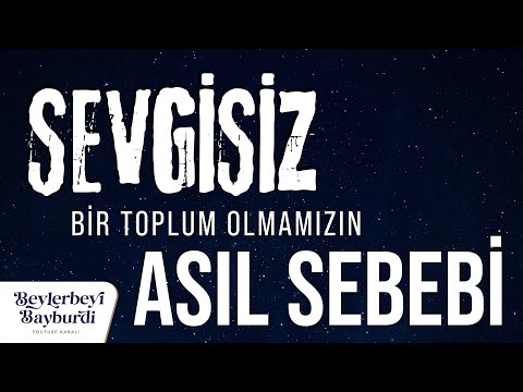 The Main Reason We Are A Loveless Society