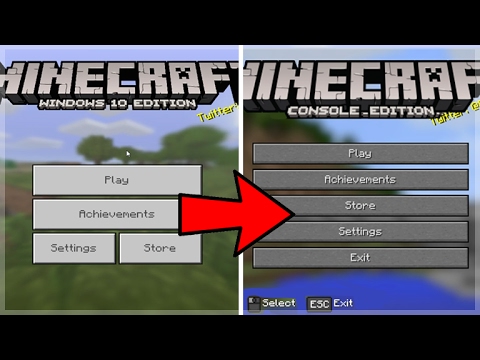 ECKOSOLDIER - HOW TO TURN MCPE/WIN 10 INTO MINECRAFT CONSOLE EDITION (Pocket Edition Addon)