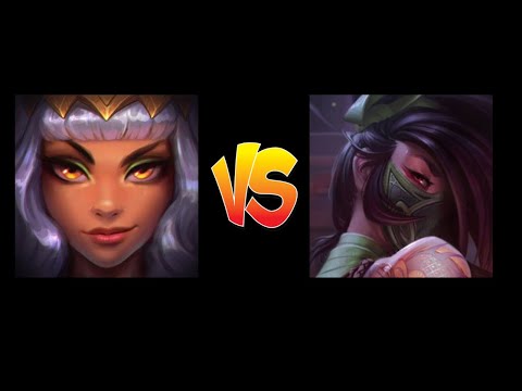 QIYANA vs AKALI (PATCH 12.4)